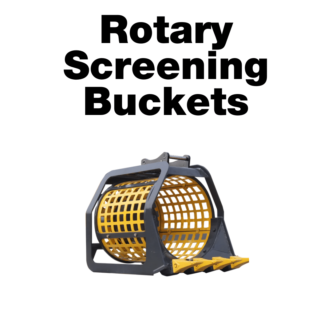 Hire a Rotary Screening Buckets from Hire M8 today